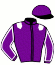 casaque portée par Justum M. jockey du cheval de course ZELLA DES HARDYS, information pmu ZETURF