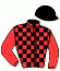 casaque portée par Blondel F. jockey du cheval de course MIRAGE (FR), information pmu ZETURF