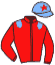 casaque portée par Bachelot T. jockey du cheval de course SUPER TIE BREAK, information pmu ZETURF