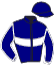 casaque portée par Grandin M. jockey du cheval de course MICHELANGELO, information pmu ZETURF