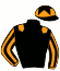 casaque portée par Orani Ant. jockey du cheval de course LOKI, information pmu ZETURF