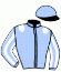 casaque portée par Seguy V. jockey du cheval de course ENZO, information pmu ZETURF