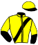 casaque portée par Joly M. jockey du cheval de course JEEPEE FLAC, information pmu ZETURF