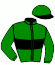 casaque portée par Bigeon W. jockey du cheval de course JAVELOT DE POULINE, information pmu ZETURF