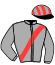 casaque portée par Raffin E. jockey du cheval de course JOY DE PHYT'S, information pmu ZETURF
