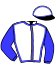 casaque portée par Dulong D. jockey du cheval de course JOYCE D'AVEZE, information pmu ZETURF