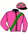 casaque portée par Desmottes A. jockey du cheval de course KENAVO, information pmu ZETURF