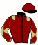 casaque portée par Pacaut Mme Cor. jockey du cheval de course ILLUSTRE BERE, information pmu ZETURF