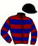 casaque portée par Berto M. jockey du cheval de course MAPARTEE, information pmu ZETURF