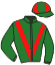 casaque portée par Gauffenic N. jockey du cheval de course GAREPENA DE LA VIC, information pmu ZETURF