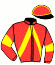 casaque portée par Masschaele Ph. jockey du cheval de course KATALINA DU DOLLAR, information pmu ZETURF