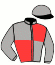 casaque portée par Piton Lou. jockey du cheval de course HOOKER DU PECH, information pmu ZETURF