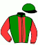 casaque portée par Ouvrie F. jockey du cheval de course LORD DU COJEUL, information pmu ZETURF