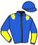 casaque portée par Bizoux Mic. jockey du cheval de course KINGTIME DU CAMPUS, information pmu ZETURF