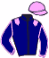 casaque portée par Le Quere X. jockey du cheval de course SILVER SILK, information pmu ZETURF