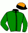 casaque portée par Jouin O. jockey du cheval de course HELIOS DE FRETEL, information pmu ZETURF