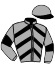 casaque portée par Forest M. jockey du cheval de course POUP'S, information pmu ZETURF