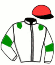 casaque portée par Bouyssou S. jockey du cheval de course TIMEO DANAOS, information pmu ZETURF