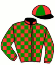casaque portée par Angot B. jockey du cheval de course LE BON MAYENNAIS, information pmu ZETURF