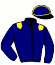 casaque portée par Daougabel M. jockey du cheval de course HARROGATE, information pmu ZETURF