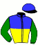 casaque portée par Lagadeuc F. jockey du cheval de course IMPULSE LOTOIS, information pmu ZETURF