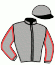 casaque portée par Piton Lou. jockey du cheval de course FRINGANT PACHA, information pmu ZETURF