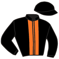 casaque portée par Legros L. J. jockey du cheval de course IPATINGA, information pmu ZETURF