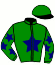 casaque portée par Douaneau E. jockey du cheval de course L'AS DU CHATELET, information pmu ZETURF