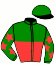 casaque portée par Condette J. jockey du cheval de course COSMOS D'ISOP, information pmu ZETURF