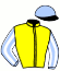 casaque portée par Soumillon C. jockey du cheval de course CAZALLA (FR), information pmu ZETURF