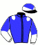 casaque portée par Menges Mme P. jockey du cheval de course GREAT DREAM, information pmu ZETURF