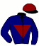 casaque portée par Cheyer Mme Per. jockey du cheval de course JACADI REVE, information pmu ZETURF