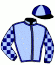 casaque portée par Piccone T. jockey du cheval de course TIMELESS SOUL, information pmu ZETURF