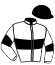 casaque portée par Pouchin A. jockey du cheval de course FLEXIBILITY, information pmu ZETURF