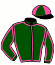 casaque portée par Liegeois Mlle R. jockey du cheval de course PREA GIANCA, information pmu ZETURF