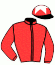 casaque portée par Pouchin A. jockey du cheval de course SPACE QUAKE, information pmu ZETURF