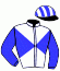 casaque portée par Crastus A. jockey du cheval de course FEEL EMOTION, information pmu ZETURF