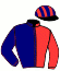 casaque portée par Bachelot T. jockey du cheval de course READY TO RUMBLE, information pmu ZETURF