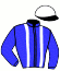 casaque portée par Lefebvre F. jockey du cheval de course CALIFORNIAGOLDRUSH, information pmu ZETURF