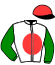 casaque portée par Pouchin A. jockey du cheval de course NEXT EAGLE, information pmu ZETURF