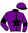casaque portée par Valvo Th. jockey du cheval de course DI STEPHANO DE LOU (FR), information pmu ZETURF