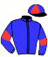 casaque portée par Minopoli V. jockey du cheval de course AMOUR DEL RONCO (IT), information pmu ZETURF