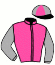 casaque portée par Peltier S. jockey du cheval de course GLORANIE DES NOES (FR), information pmu ZETURF