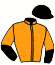 casaque portée par Buffavand Ch. A. jockey du cheval de course HILTO DE BERTRANGE (FR), information pmu ZETURF