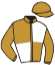casaque portée par Chauve-laffay H. jockey du cheval de course IDAGANI POINT ONE, information pmu ZETURF
