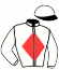 casaque portée par Gilard G. jockey du cheval de course IDEAL DU GAZON, information pmu ZETURF