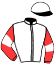 casaque portée par Daougabel Q. jockey du cheval de course KOLYTA DU CHENE, information pmu ZETURF
