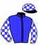 casaque portée par Gaudin A. jockey du cheval de course HEDENE D'ERONVILLE, information pmu ZETURF