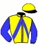 casaque portée par Pejus A. jockey du cheval de course DIEGO DE MIENNAIS (FR), information pmu ZETURF