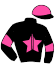 casaque portée par Blandin G. jockey du cheval de course JETHRO DE NILREM, information pmu ZETURF